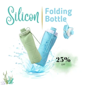 neelovative's silicon folding bottle