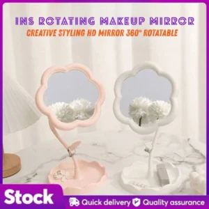 Flower Shaped Makeup Mirror