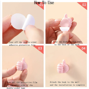 sticker open thumb wall hooks in bangladesh