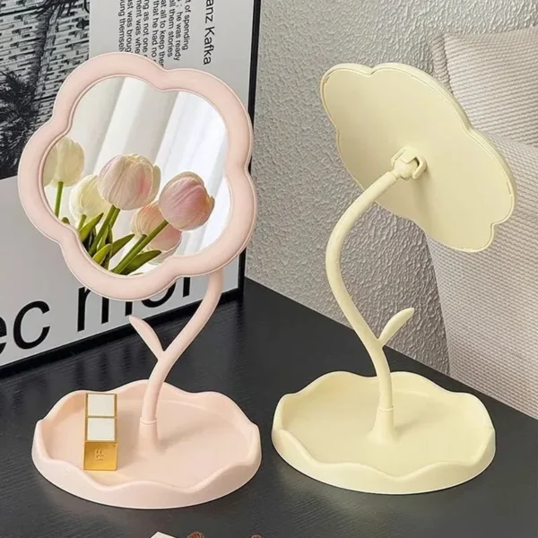 Flower Shaped Makeup Mirror - Image 2