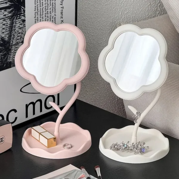 Flower Shaped Makeup Mirror - Image 3