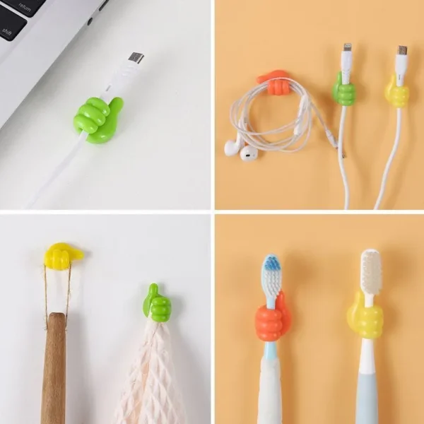 Thumb Wall Hooks (Self Adhesive Silicon Thumb ) - Image 3