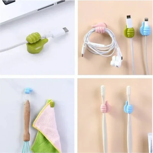 Thumb Wall Hooks (Self Adhesive Silicon Thumb ) - Image 4